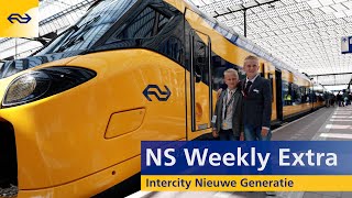 DIT is de NIEUWE INTERCITY rondleiding en reacties  NS Weekly Extra [upl. by Berthold]