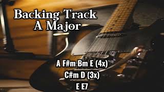 A Major Backing Track [upl. by Ricki932]