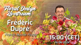 Flower Arranging Livestream 80 with Frédéric Dupré [upl. by Natalee]