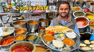 20 Rs मे Sab Kuch  Delhi ka Most Affordable Dhaba Food  Street Food India [upl. by Eniluj]