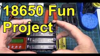 Charging 18650 Batteries with RC Charger amp Common 18650 Battery Holder [upl. by Namdor523]