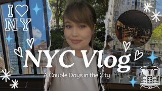 New York City Travel Vlog 🗽❤️ A Couple of Days in the City [upl. by Ellingston]