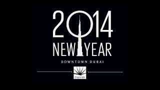 Burj Khalifa Downtown Dubai New Years Celebrations 2014 BeThere [upl. by Adnauqaj]