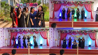 FRESHERS 2023 Performance by BSCN 3rd year  Pardesiya Chaka chaka freshers college dance [upl. by Einnaffit]