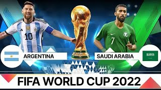 Argentina vs Saudi Arabia 12  The Greatest Upset in Sports History   World cup 2022 [upl. by Keese]