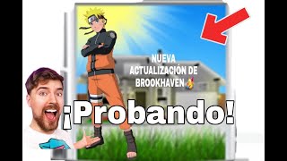 viendo roblox brookhaven con las actualiziones [upl. by Benildas420]