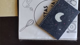 ✅ Cómo forrar y personalizar libretas y cuadernos con espiral usando papel contac [upl. by Ahtekahs637]