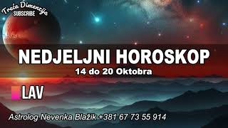 Nedeljni horoskop od 14 do 20 Oktobra [upl. by Chandal637]