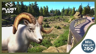 Starting the Great Northwest with a DALL SHEEP habitat  Bell Valley Zoo  Planet Zoo [upl. by Calen266]