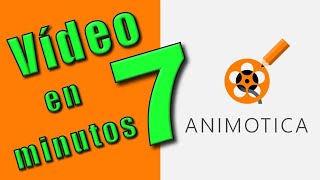 🎥CREA UN VIDEO EN 7 MINUTOS CON ANIMOTICA 🎥 MAKE A VIDEO IN 7 MINUTES WITH ANIMOTICA💛 [upl. by Nnyllaf406]