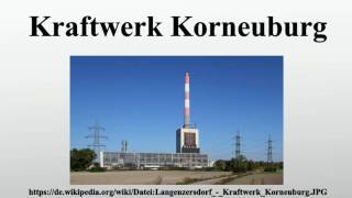 Kraftwerk Korneuburg [upl. by Aicirtal]