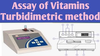 Microbiological assay of Vitamins Turbidimetric methods jitendrapatel assayofvitamins [upl. by Eenwahs]