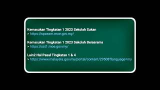 Permohonan Kemasukan Pelajar Tingkatan 1 amp 4 Tahun 2023 ke Sekolah Sukan amp Sekolah Berasrama [upl. by Esserac148]