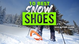 BEST SNOWSHOES 10 Snowshoes 2023 Buying Guide [upl. by Aelahs]