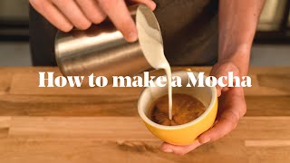 How to make a Mocha  Mocha Guide  Pact Coffee [upl. by Maillil]