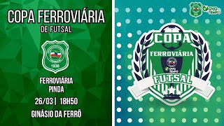 RODADA DUPLA  SUB 15 E 17  COPA FERROVIÁRIA DE FUTSAL [upl. by Fabriane]