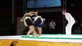 Women U21  80kg  SemiFinal  Mazur Magdalena POL vs Shitikova Elena RUS [upl. by Yadnus894]