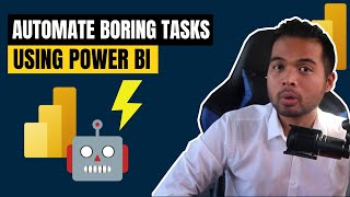 AUTOMATE these tasks using Power BI  Beginners Guide to Power BI in 2021 [upl. by Rett]