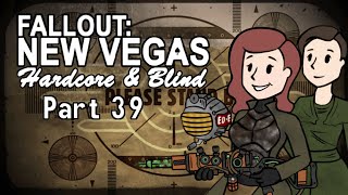 Fallout New Vegas  Blind  Hardcore  Part 39 Into Vault 22 [upl. by Adyht]