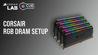 How To Set Up CORSAIR RGB RAM in iCUE 5 [upl. by Scholem]