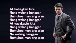 Bumuhos Man Ang Ulan  Jericho Rosales  Lyrics [upl. by Kado879]