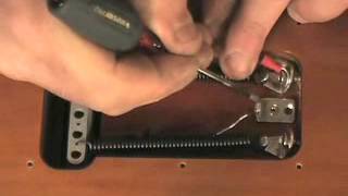 Installing the Hipshot Trem Setter [upl. by Aracahs]