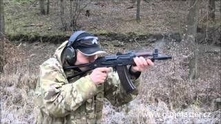 AKS74U shooting [upl. by Itnava]