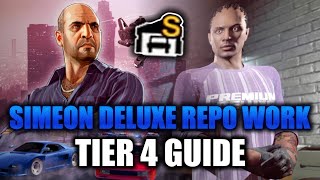 GTA Online Simeon Deluxe Repo Jobs Tier 4 Challenge Guide How to Complete Solo [upl. by Mickey]