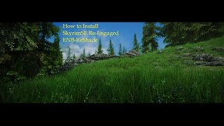 SkyrimSE ReEngaged Install Video Updated 14 Dec [upl. by Gomez]