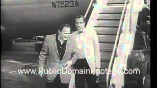 The Munsters  Munster Go Home Movie summer promotion 1966 newsreel [upl. by Eneluj70]