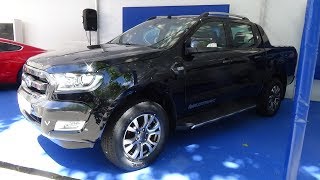 2017 Ford Ranger Double Cabin Wildtrak 32 TDCi  Exterior  Interior  Automobile Barcelona 2017 [upl. by Geffner]