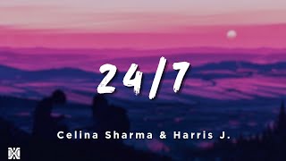 Celina Sharma amp Harris J  247  Lyrics Videos [upl. by Ahsila]