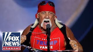 ‘TRUMPAMANIA’ Hulk Hogan sends RNC crowd wild with fiery speech [upl. by Marih]