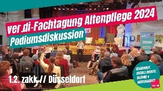 verdi FachtagungAltenpflege Podiumsdiskussion [upl. by Alfred]