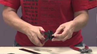 How to Use Tile Nippers  Delphi Glass [upl. by Nerat65]