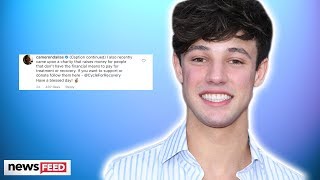 Cameron Dallas REVEALS Hes Been In Rehab For Addiction [upl. by Garreth]