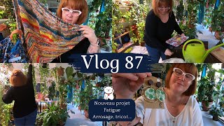 VLOG 87🌿NOUVEAU PROJET  Gros arrosage  Les bijoux de Manon et Nicolas  Cest pas la grande forme🥱 [upl. by Ylrebmi]