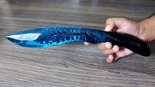 How to Make This Snake Dagger  Resin Art [upl. by Sandor986]