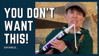 How To Use A Sealant GunCaulking Gun  DIY For Beginners [upl. by Sansbury]