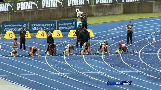 U16 Men 100m 2022 Australian Track amp Field Championships [upl. by Gnoh481]