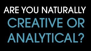 Are you creative or analytical Find out in 5 seconds [upl. by Yrreiht]