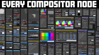 Every Compositor Node in Blender 283 Explained in One Video [upl. by Idoj103]