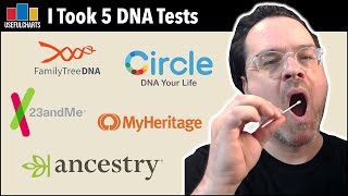 I Took 5 DNA Tests and Compared Them  Which One Is Best [upl. by Onitsuaf426]