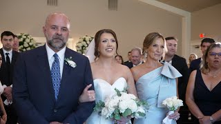 Caroline  Aarons Wedding Ceremony at Milestone Mansion [upl. by Nodlehs318]