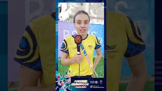 Así va la triatleta María Carolina Velásquez en París 2024 [upl. by Haze]