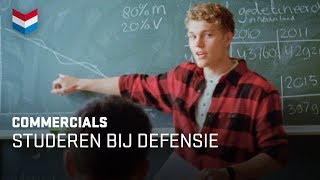 Studeren bij Defensie  Management  Defensie VWO commercial [upl. by Haeli252]