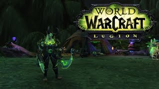 WOW LEGION  Primeiras Impressões  Jogando de DH [upl. by Leshia]