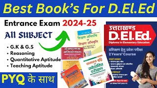 Best Books for उत्तराखंड DElEd 2024  No 1 Books for उत्तराखंड DElEd Entrance Exam 2024 [upl. by Ahseet]