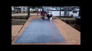 Mobile Home Trailer Roof Repair and How We Did it [upl. by Kev621]