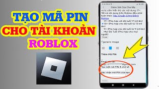 Cách cài mã pin Roblox chi tiết  MỚI NHẤT [upl. by Frech]